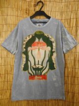 画像: ストーンウォッシュ加工＊仏陀フェイス＆蓮＊Ｔシャツ＊Ｍ