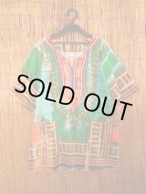 画像: タイダイ染め＊アフリカンプリント＊ダシキ＊ＤＡＳＨＩＫＩ＊Ｌ
