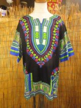 画像: アフリカンプリント＊ダシキ＊ＤＡＳＨＩＫＩ＊ＸＬ