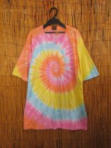 画像: タイダイ染め＊コットン素材＊半袖＊Ｔシャツ＊Ｌ