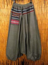 画像: ゲリ生地＊コットン素材＊ふんわり＊サルエルパンツ