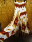 画像3: 白色ベース＊アジアンプリント＊レーヨン素材＊２ＷＡＹ＊サルエルパンツ 