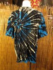 画像3: 黒色ベース＊タイダイ染め＊コットン素材＊半袖＊Ｔシャツ＊ＸＬ