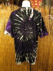 画像3: 黒色ベース＊タイダイ染め＊コットン素材＊半袖＊Ｔシャツ＊ＸＬ