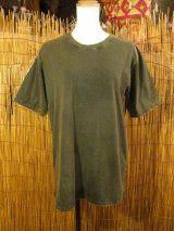 画像: 無地＊ストーンウォッシュ加工＊コットン素材＊半袖Ｔシャツ＊Ｍ