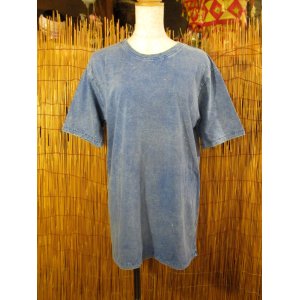 画像: 無地＊ストーンウォッシュ加工＊コットン素材＊半袖Ｔシャツ＊Ｍ