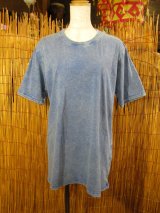 画像: 無地＊ストーンウォッシュ加工＊コットン素材＊半袖Ｔシャツ＊Ｍ
