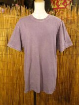画像: 無地＊ストーンウォッシュ加工＊コットン素材＊半袖Ｔシャツ＊Ｍ