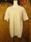 画像1: 無地＊ストーンウォッシュ加工＊コットン素材＊半袖Ｔシャツ＊Ｍ