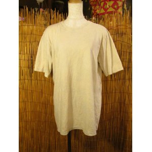 画像: 無地＊ストーンウォッシュ加工＊コットン素材＊半袖Ｔシャツ＊Ｍ