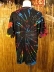 画像3: 黒色ベース＊タイダイ染め＊コットン素材＊半袖＊Ｔシャツ＊ＸＬ