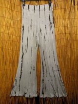 画像: スパンデックス混合＊レーヨン素材＊タイダイ染め＊ストレッチ＊ゴアパンツ