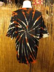 画像3: 黒色ベース＊タイダイ染め＊コットン素材＊半袖＊Ｔシャツ＊２ＸＬ