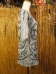 画像2: ロータスプリント＊皺加工＊コットン素材＊半袖＊Ｔシャツ
