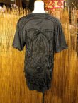 画像3: ロータスプリント＊皺加工＊コットン素材＊半袖＊Ｔシャツ