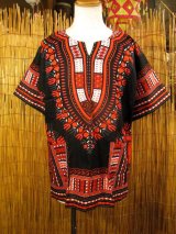 画像: アフリカンプリント＊ダシキ＊ＤＡＳＨＩＫＩ＊Ｌ