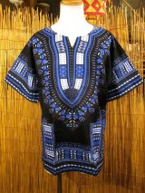 画像: アフリカンプリント＊ダシキ＊ＤＡＳＨＩＫＩ＊Ｌ