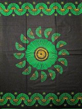 画像: アフリカンプリント生地 パーニュ