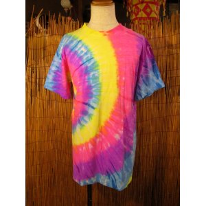画像: タイダイ染め＊コットン素材＊半袖＊Ｔシャツ＊Ｌ
