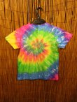 画像2: 【１２０ｃｍ】キッズサイズ＊タイダイ染め＊コットン素材＊半袖＊Ｔシャツ