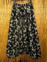 画像: 和風プリント＊レーヨン素材＊ふんわり＊サルエルパンツ