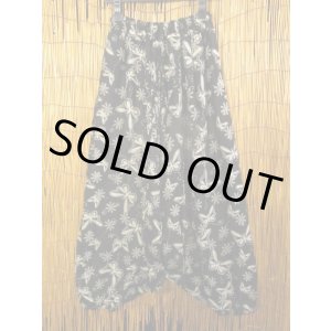 画像: 和風プリント＊レーヨン素材＊ふんわり＊サルエルパンツ