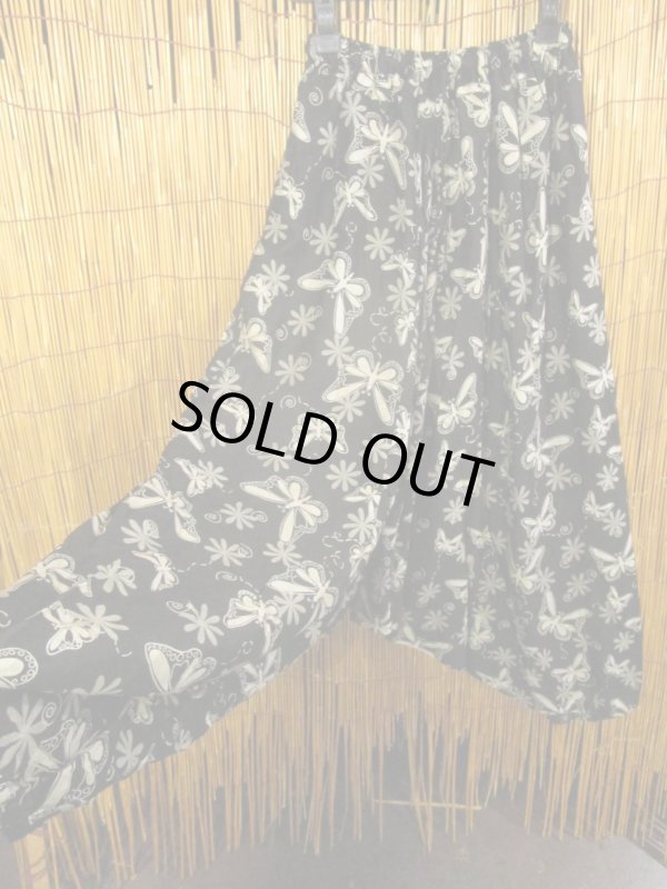 画像3: 和風プリント＊レーヨン素材＊ふんわり＊サルエルパンツ