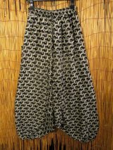 画像: 和風プリント＊レーヨン素材＊ふんわり＊サルエルパンツ
