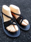 画像2: 【２３・５ｃｍ〜２４ｃｍ】編み編み＊紐サンダル