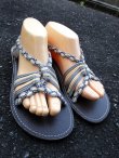 画像2: 【２４・５ｃｍ〜２５ｃｍ】編み編み＊紐サンダル