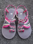 画像4: 【２４・５ｃｍ〜２５ｃｍ】編み編み＊紐サンダル