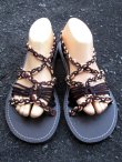 画像1: 【２６ｃｍ〜２６・５ｃｍ】編み編み＊紐サンダル