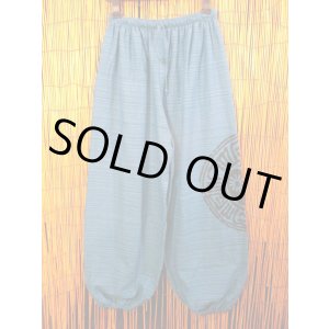 画像: 陰陽プリント＊コットン素材＊アラジンパンツ