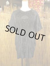 画像: 象さんプリント＊皺加工＊コットン素材＊半袖＊Ｔシャツ