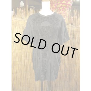 画像: 象さんプリント＊皺加工＊コットン素材＊半袖＊Ｔシャツ