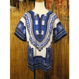 画像: アフリカンプリント＊ダシキ＊ＤＡＳＨＩＫＩ＊Ｌ