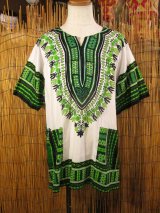 画像: アフリカンプリント＊ダシキ＊ＤＡＳＨＩＫＩ＊ＸＬ