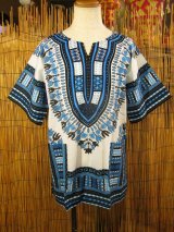 画像: アフリカンプリント＊ダシキ＊ＤＡＳＨＩＫＩ＊Ｌ