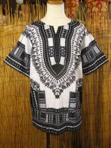 画像: アフリカンプリント＊ダシキ＊ＤＡＳＨＩＫＩ＊Ｌ