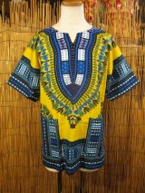 画像: アフリカンプリント＊ダシキ＊ＤＡＳＨＩＫＩ＊Ｌ