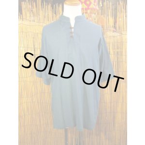 画像: 三つボタン＊薄手＊コットン素材＊半袖＊プルオーバー＊２ＸＬ 