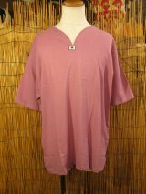 画像: 無地＊薄手＊コットン素材＊半袖＊プルオーバー＊２ＸＬ