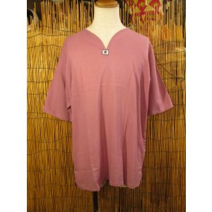 画像: 無地＊薄手＊コットン素材＊半袖＊プルオーバー＊２ＸＬ