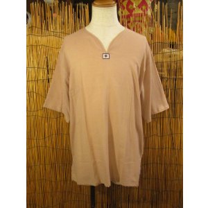 画像: 無地＊薄手＊コットン素材＊半袖＊プルオーバー＊２ＸＬ