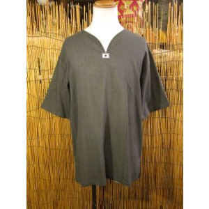 画像: 無地＊薄手＊コットン素材＊半袖＊プルオーバー＊２ＸＬ
