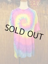 画像: タイダイ染め＊コットン素材＊半袖＊Ｔシャツ＊２ＸＬ