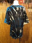 画像3: 黒色ベース＊タイダイ染め＊コットン素材＊半袖＊Ｔシャツ＊２ＸＬ