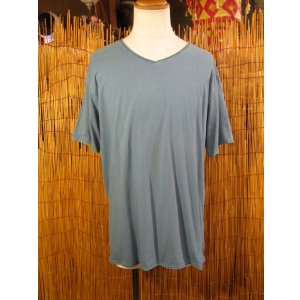 画像: 無地＊ストーンウォッシュ加工＊コットン素材＊半袖Ｔシャツ＊ＸＬ