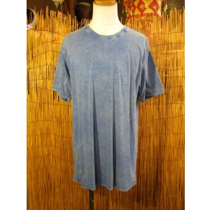 画像: 無地＊ストーンウォッシュ加工＊コットン素材＊半袖Ｔシャツ＊ＸＬ