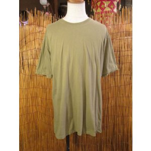 画像: 無地＊ストーンウォッシュ加工＊コットン素材＊半袖Ｔシャツ＊ＸＬ
